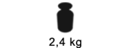 2,4 kg