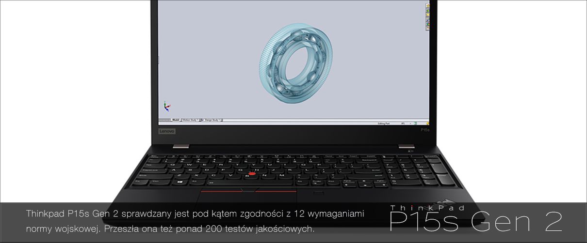 Lenovo ThinkPad P15s gen 2 – biznesowy notebook 15,6 cala