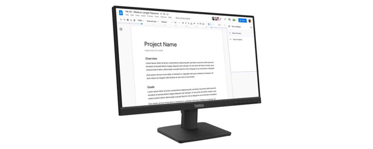 Monitor ThinkVision S22-4e 64CBKAT6EU